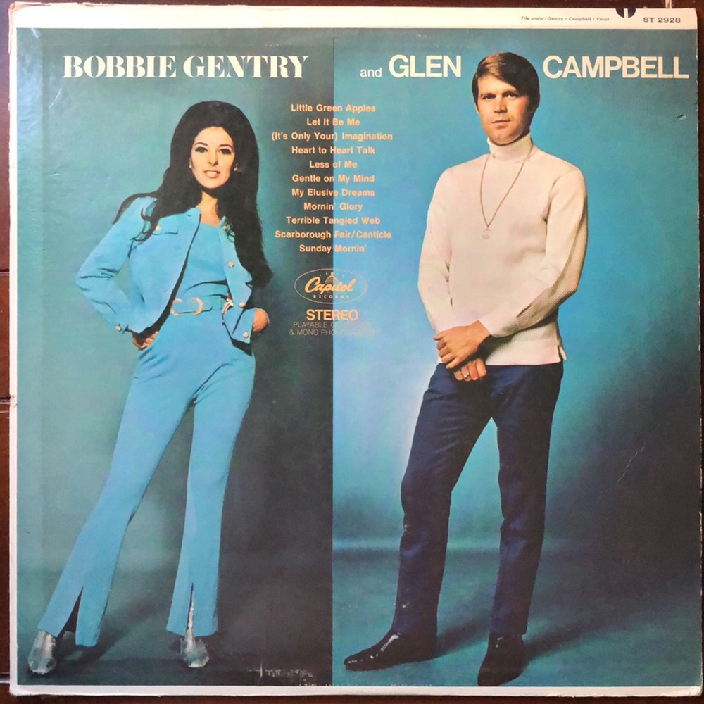 Bobbie Gentry And Glen Campbell Vinyl Lp '68